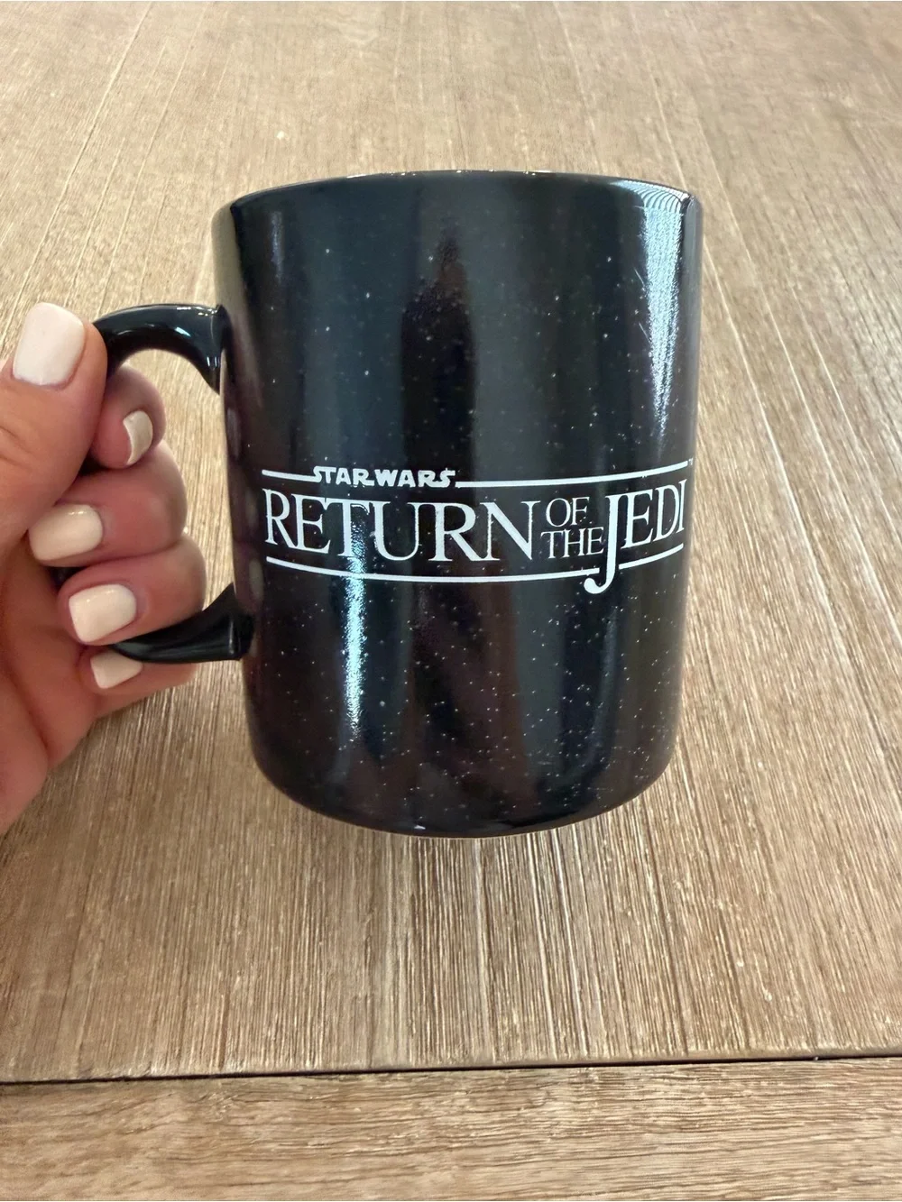 Star Wars Return of the Jedi 2013 Vandor Ceramic Coffee Mug Movie Poster Luke Le